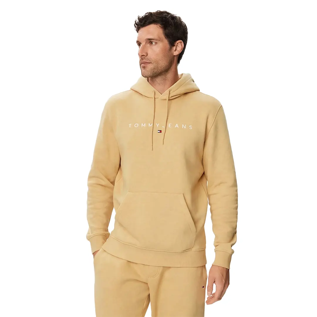 Felpa Cappuccio Felpata - Beige Sandy - S