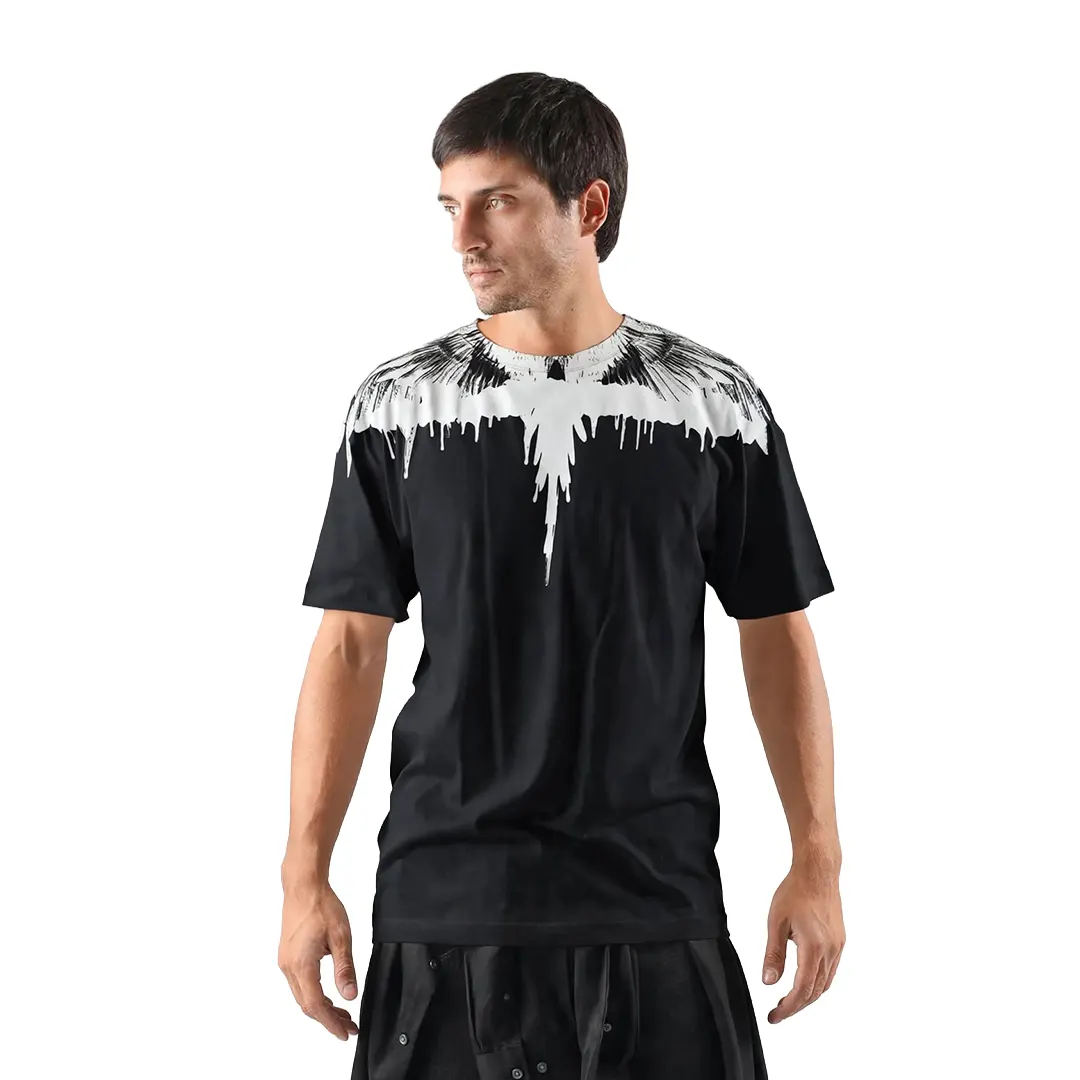 T-Shirt - Nero Bianco - S