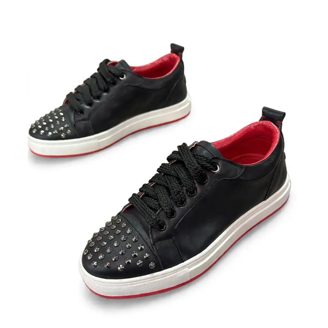 Scarpa Borchiata - Nero - 39