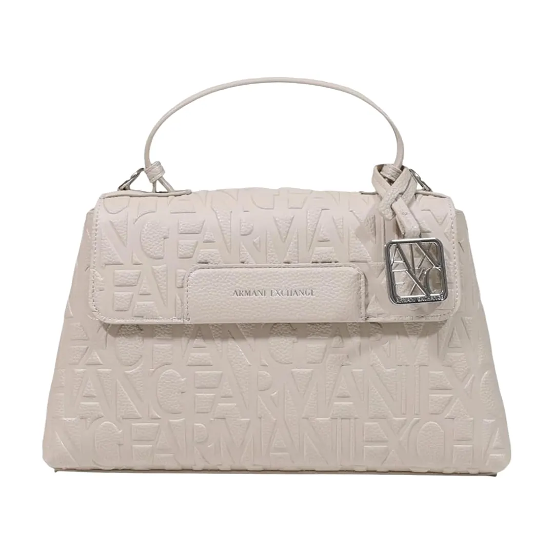 Borsa A Mano - Beige Script