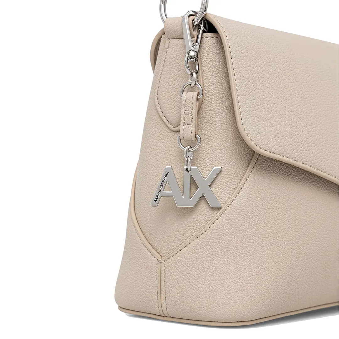 Borsa A Spalla - Beige Script