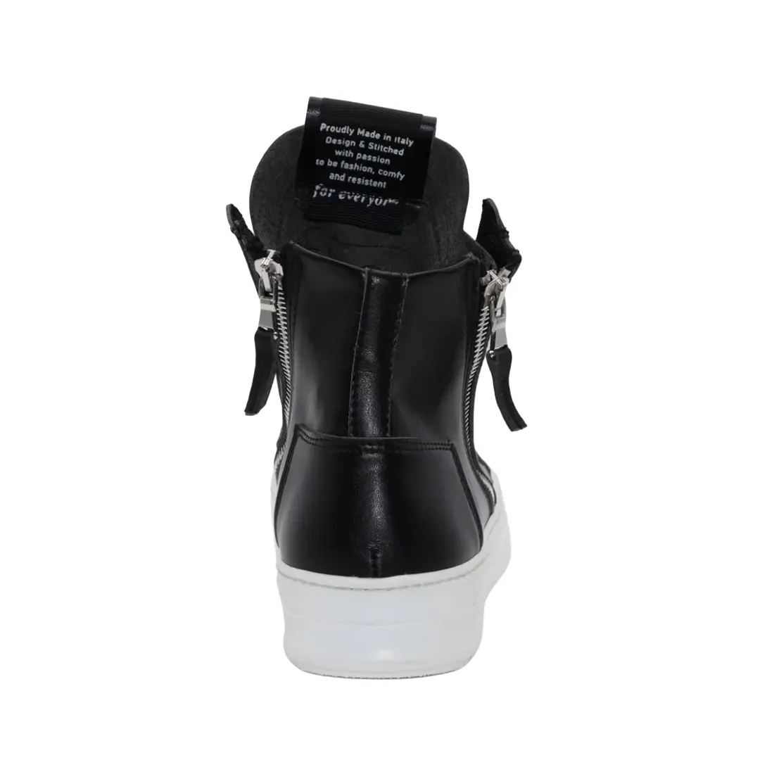 Scarpe Donna - Nero Bianco - 36