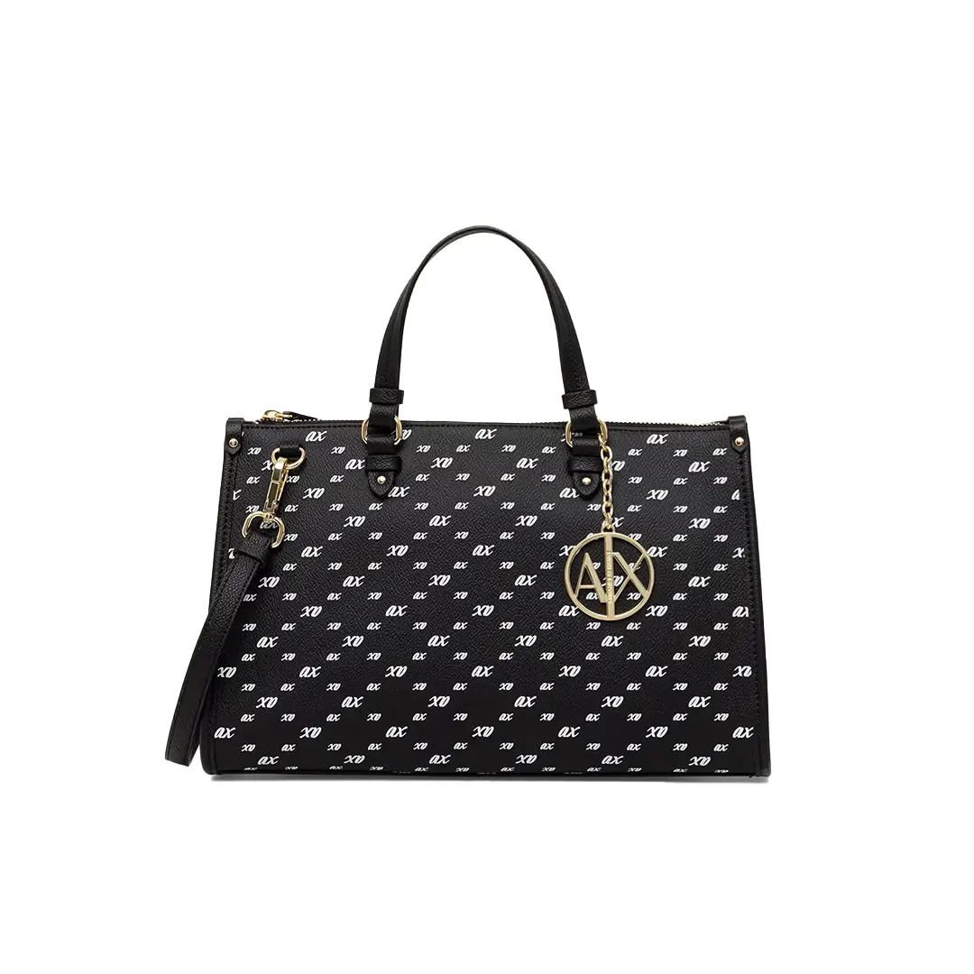 Borsa A Mano - Nero Bianco