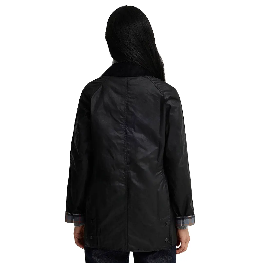 Giacca Cerata Beadnell Donna - Nero - 8/XS
