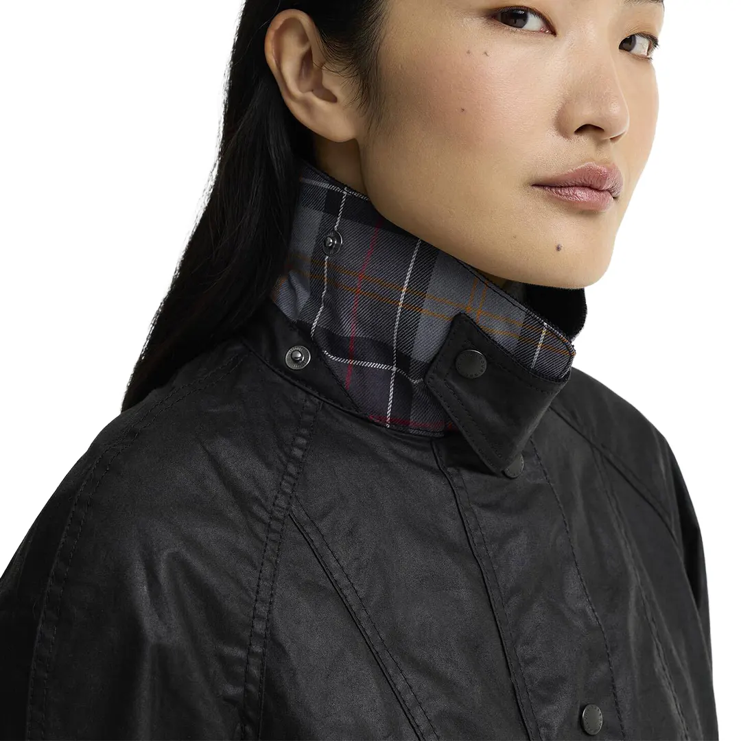 Giacca Cerata Beadnell Donna - Nero - 8/XS