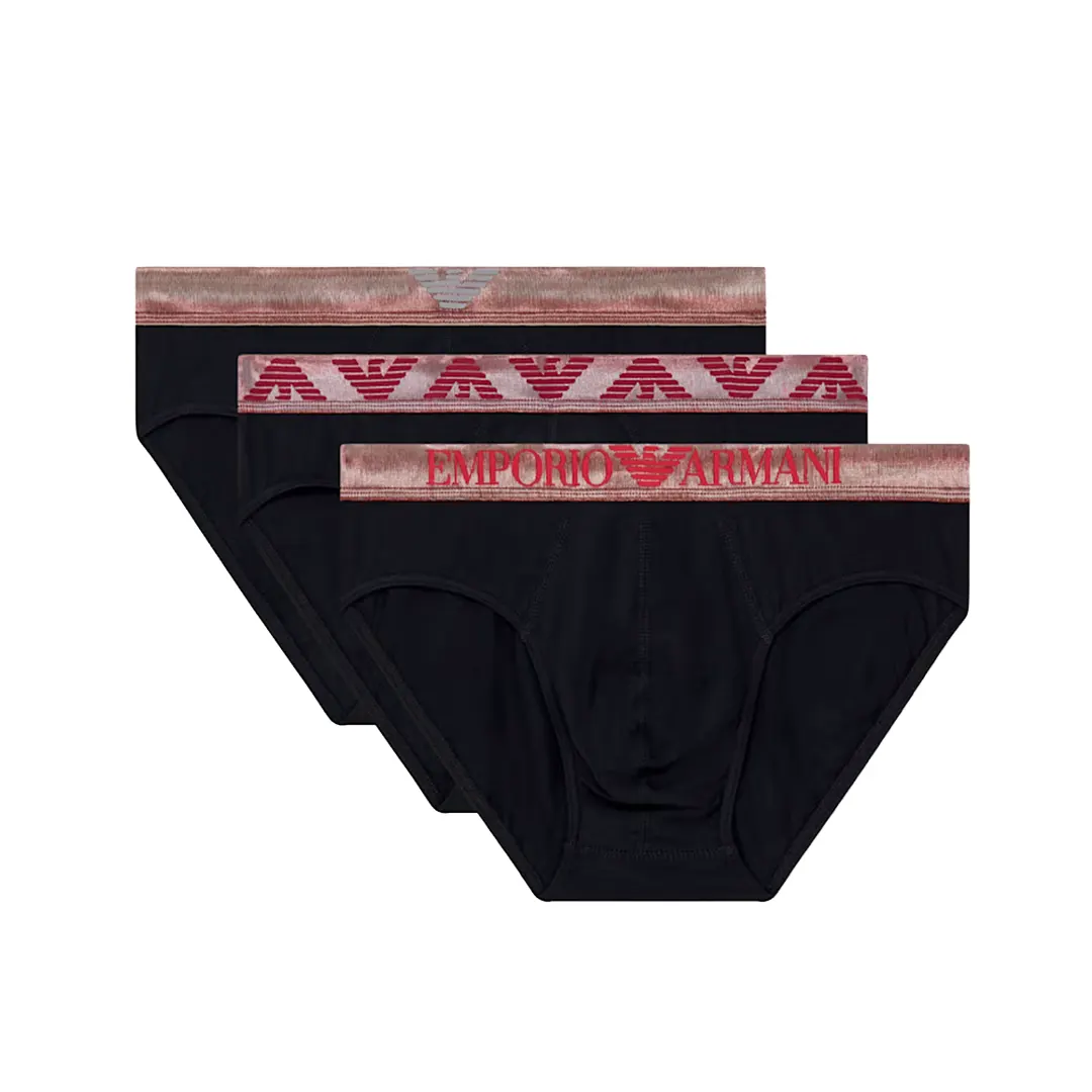 Set 3 Slip - Nero - M