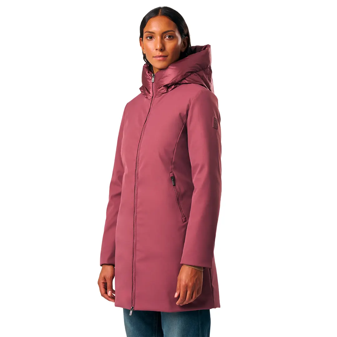 Giubbino Softshell Lunga Donna - Bordeaux - 40