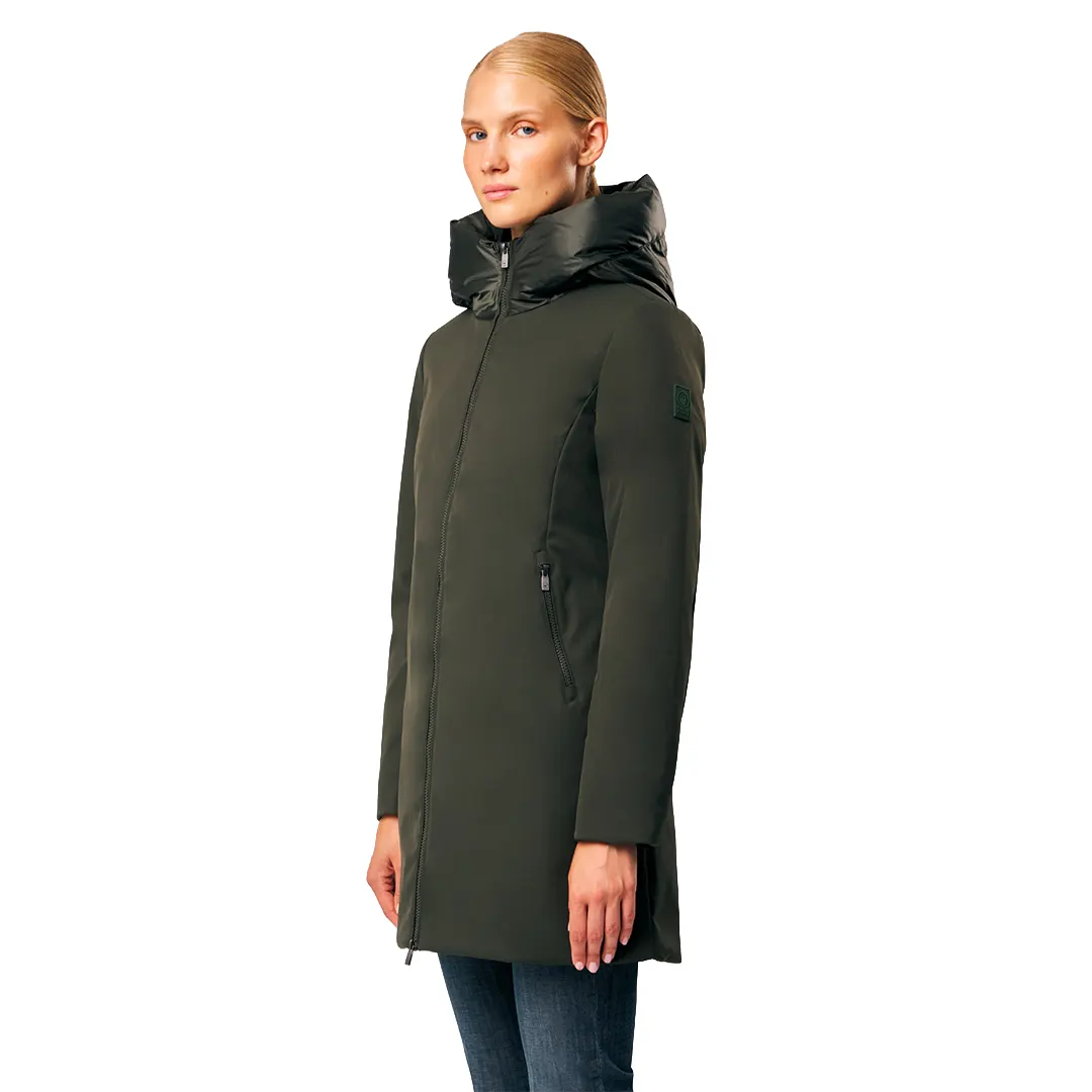 Giubbino Softshell Lunga Donna - Nero - 40