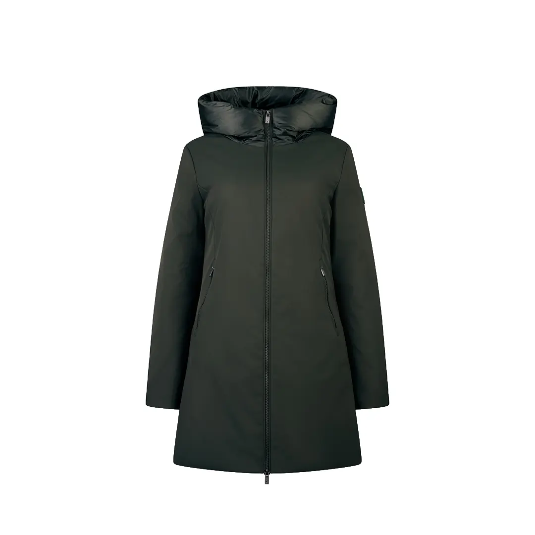 Giubbino Softshell Lunga Donna - Nero - 40