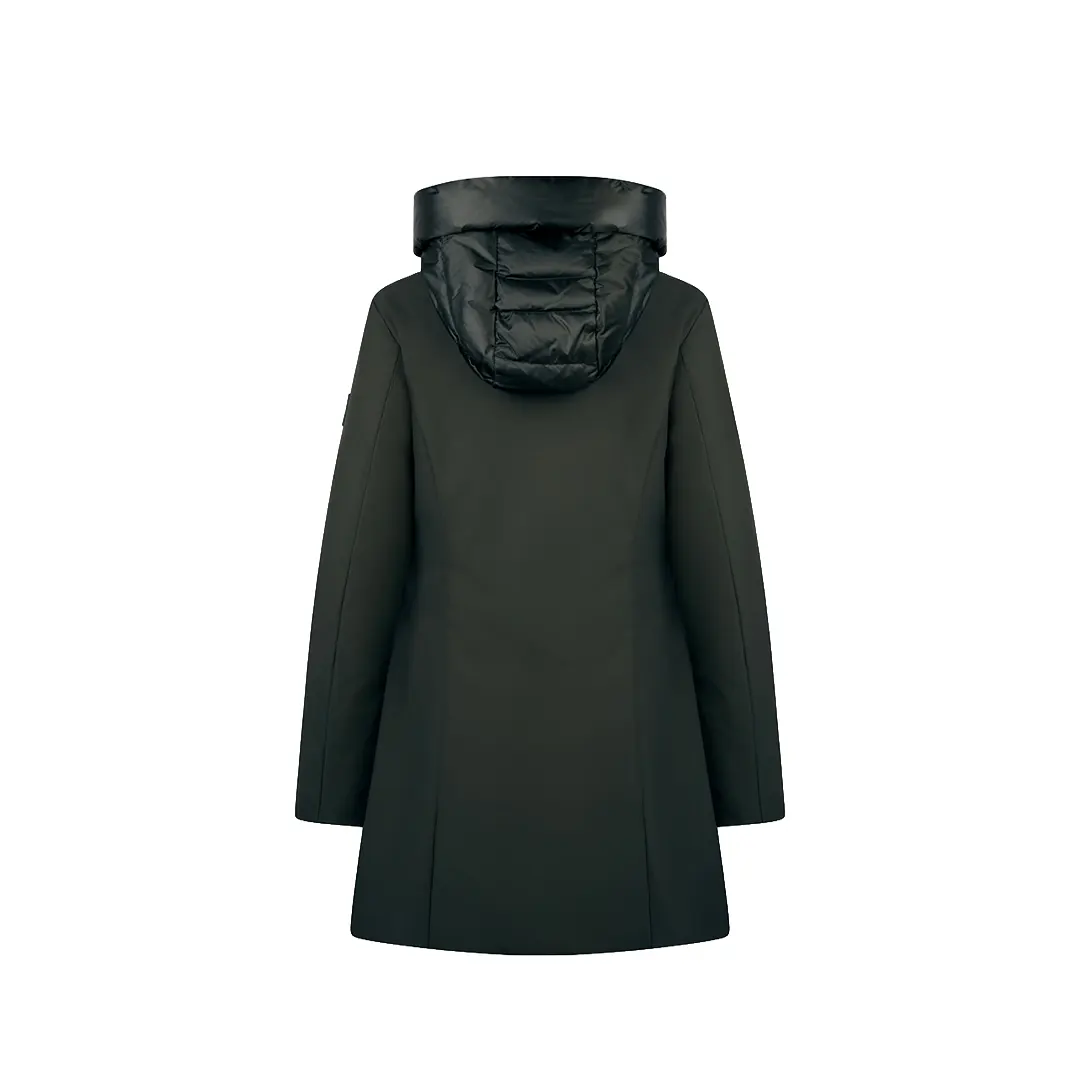 Giubbino Softshell Lunga Donna - Nero - 40