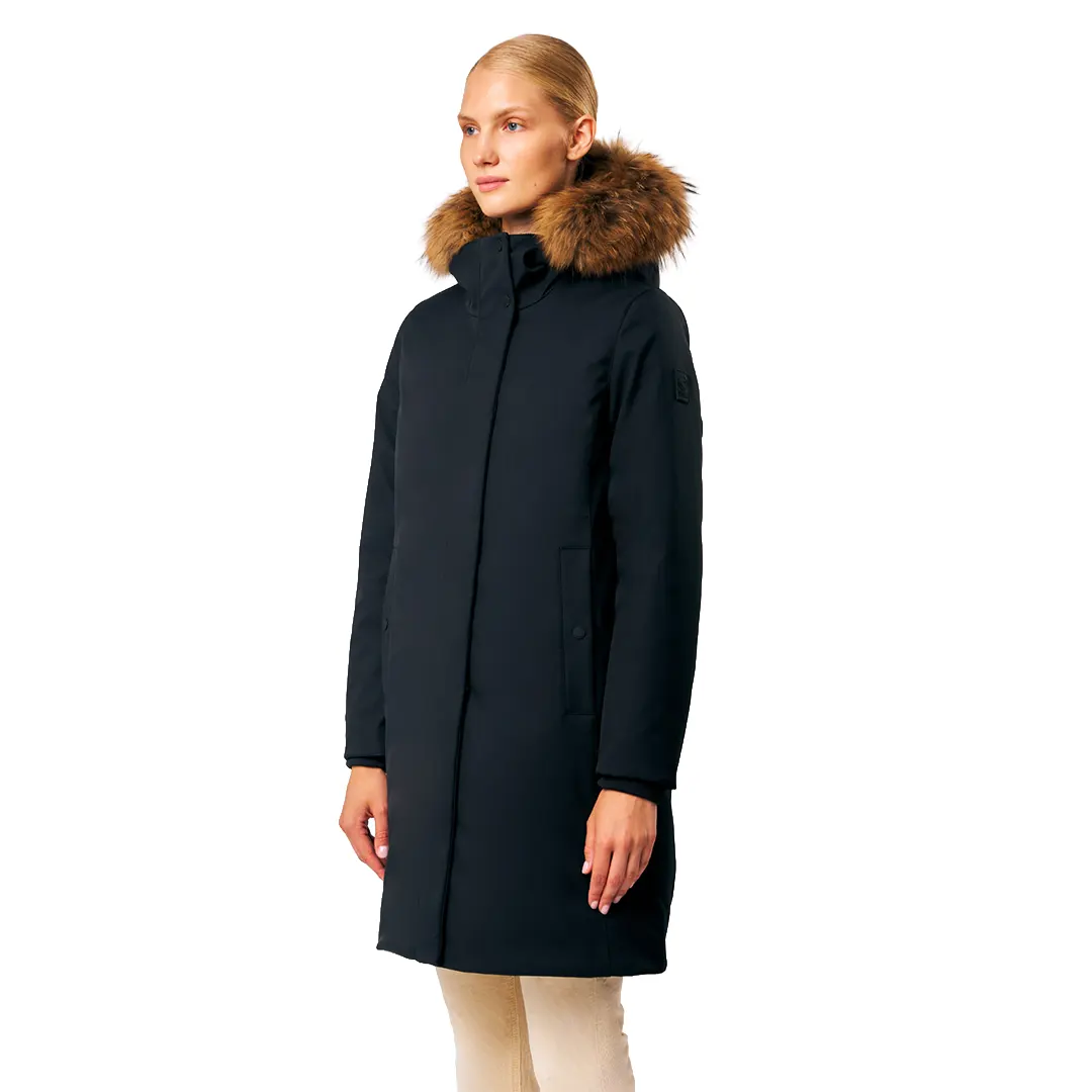 Giubbino Piumino Cappuccio Donna