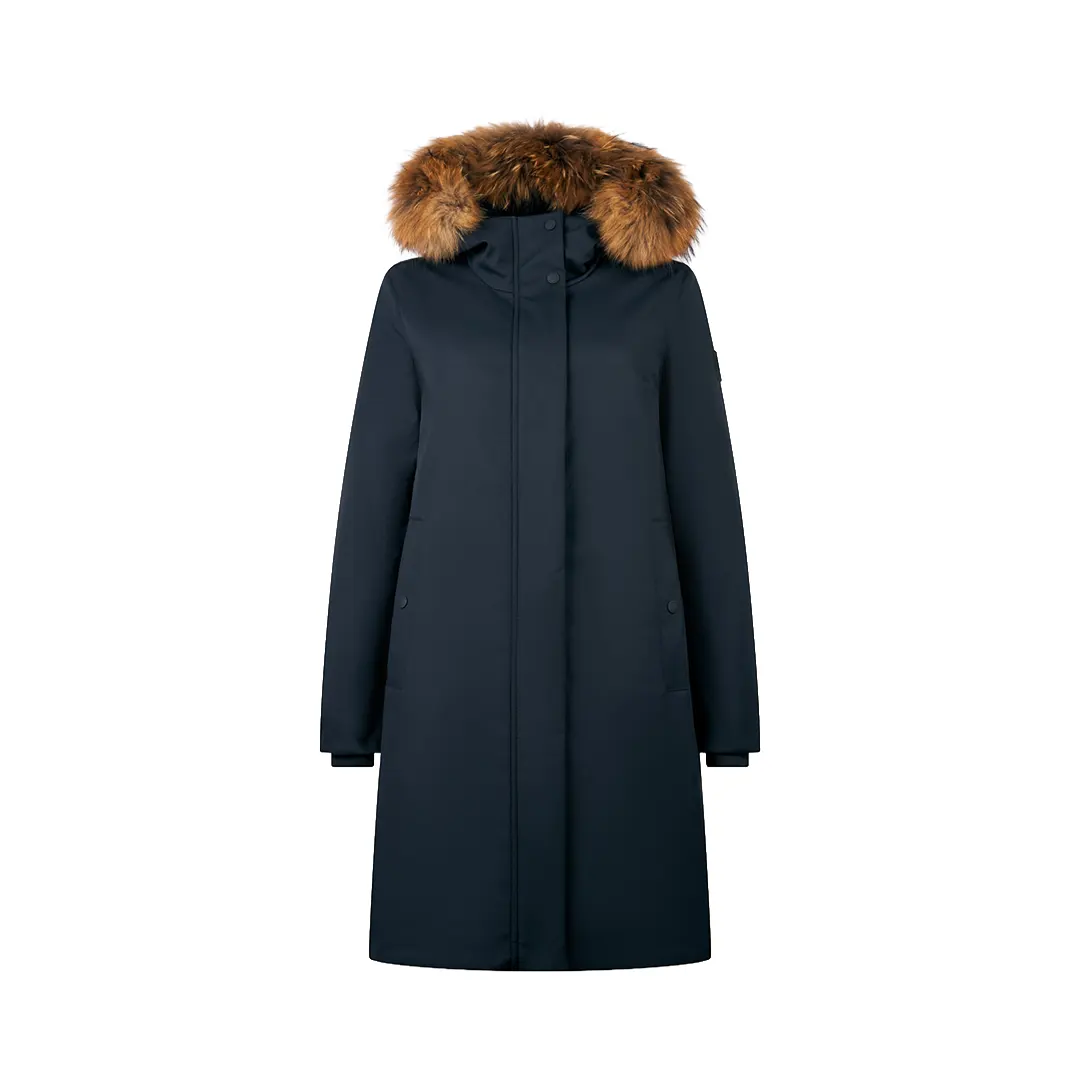 Giubbino Piumino Cappuccio Donna - Nero - 40