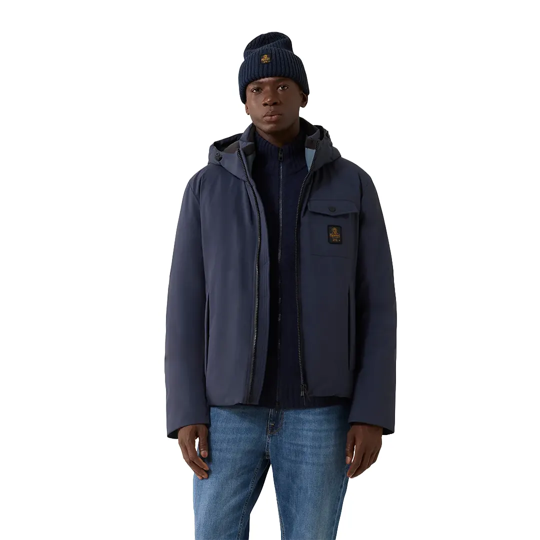 Giubbino Tecnico Cappuccio - F03700 DARK BLUE - M