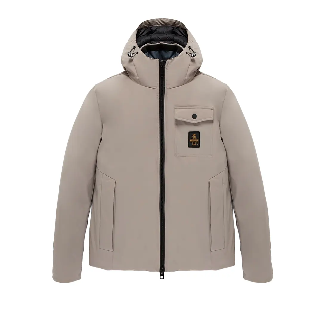 Giubbino Tecnico Cappuccio - TORTORA A00140 PLAZA TAUPE - S