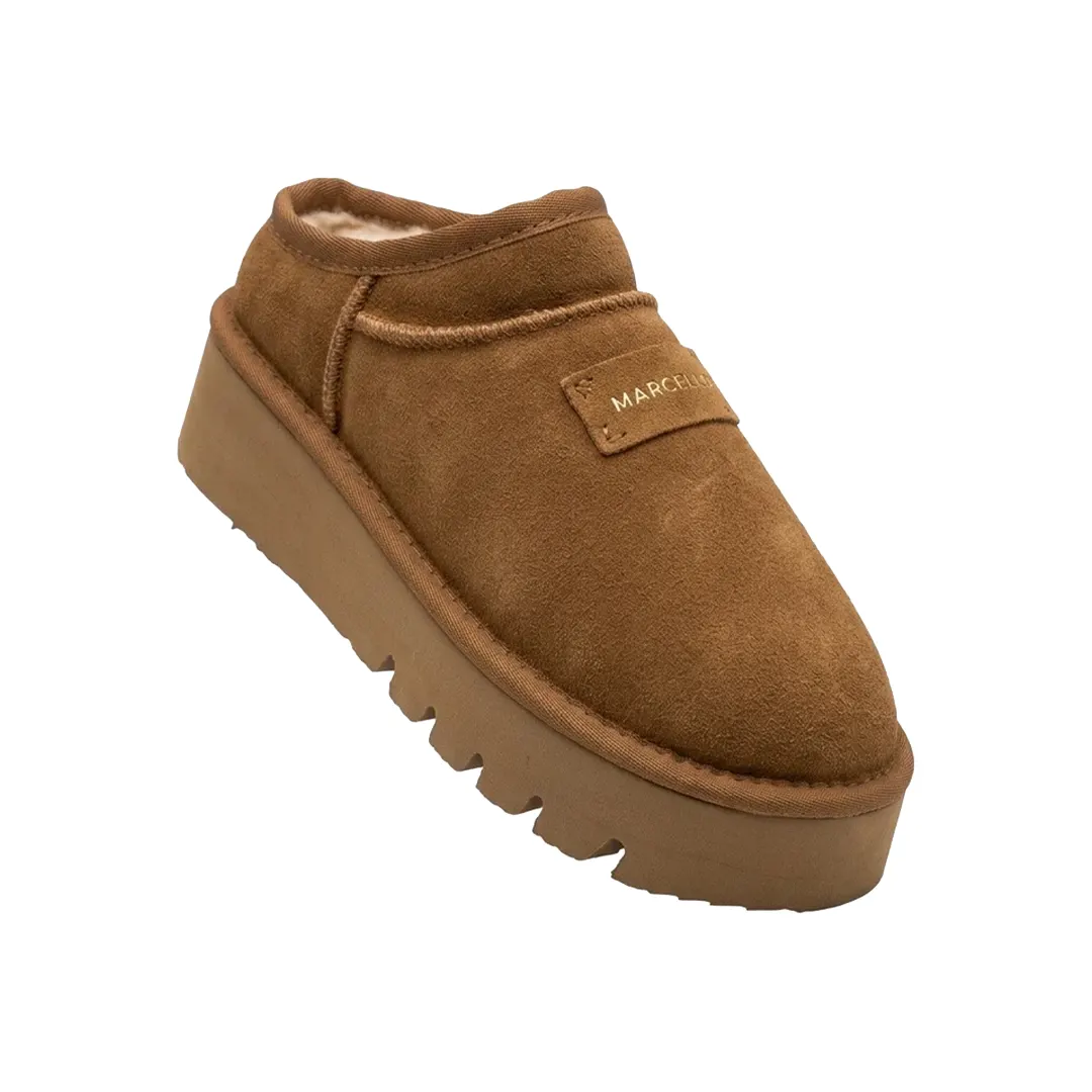 Scarpa Sabot Donna - Cammello - 36